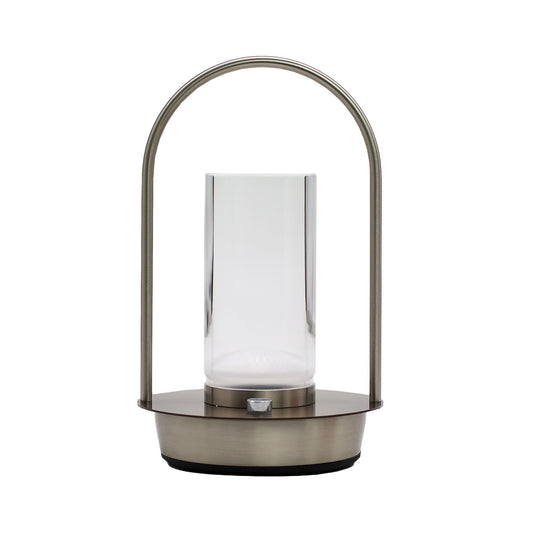 Lámpara Táctil Farol de Cristal Recargable USB – Luz Regulable