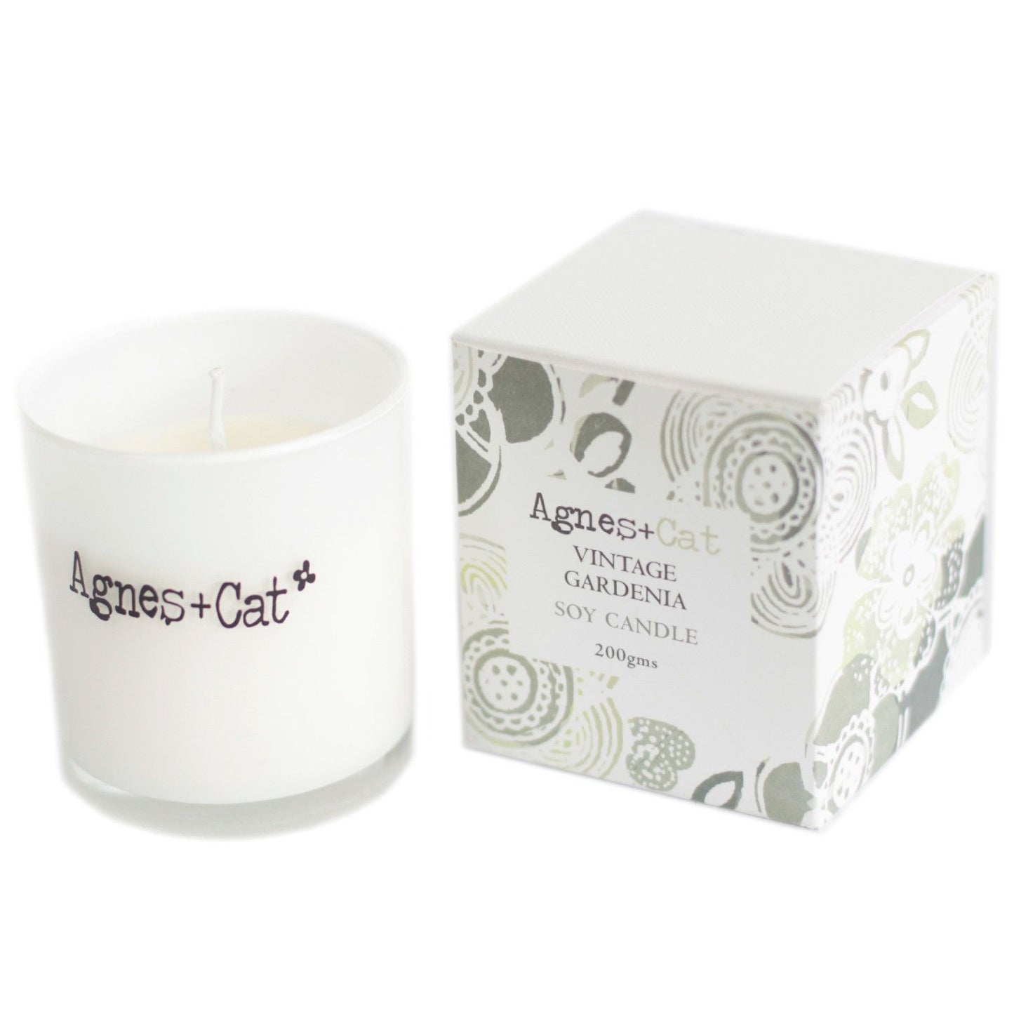 Vela premium Vintage Gardenia · Agnes & Cat
