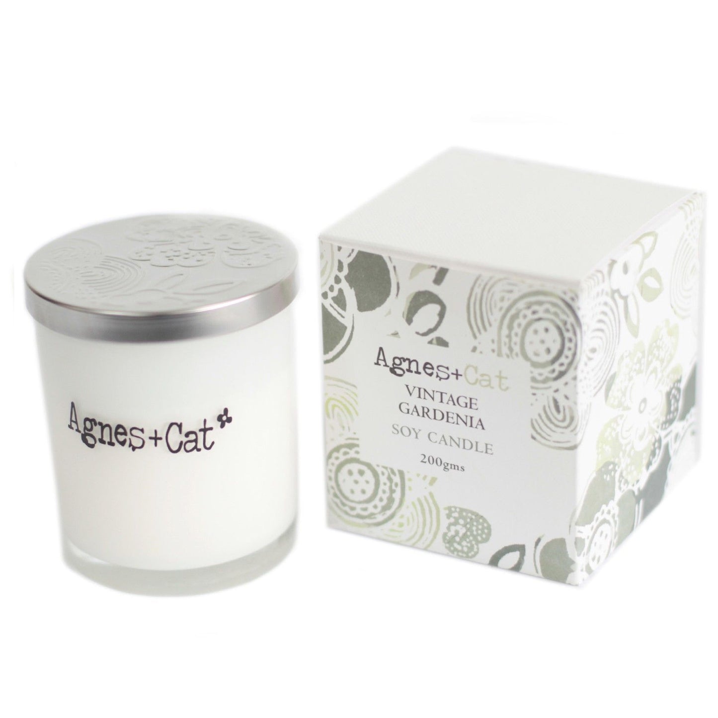 Vela premium Vintage Gardenia · Agnes & Cat