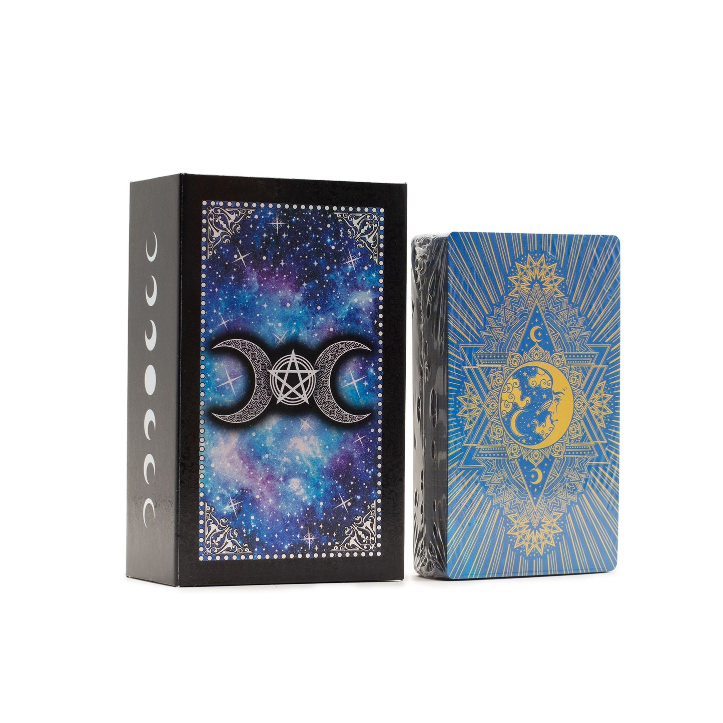 Tarot Cara de la Luna · Lámina Azul