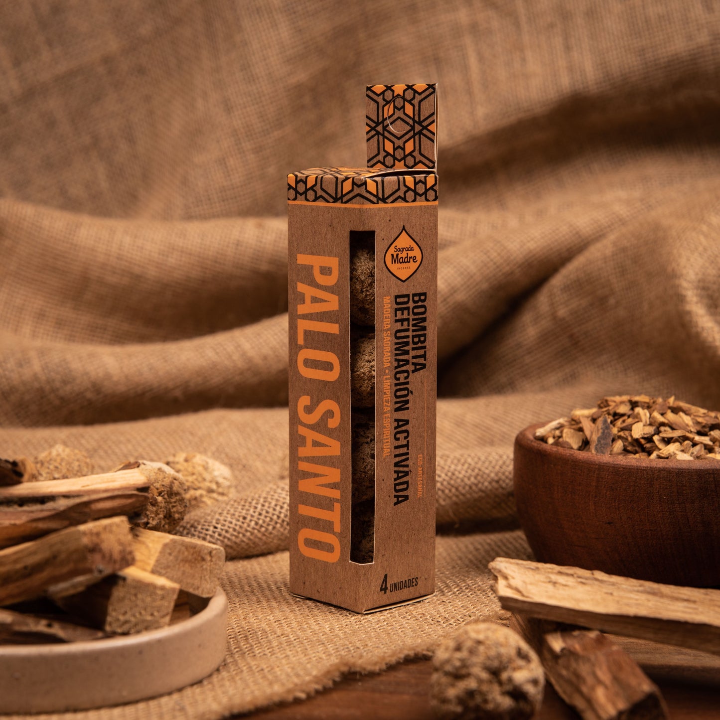 Incienso Bombitas Palo Santo – 4 uds