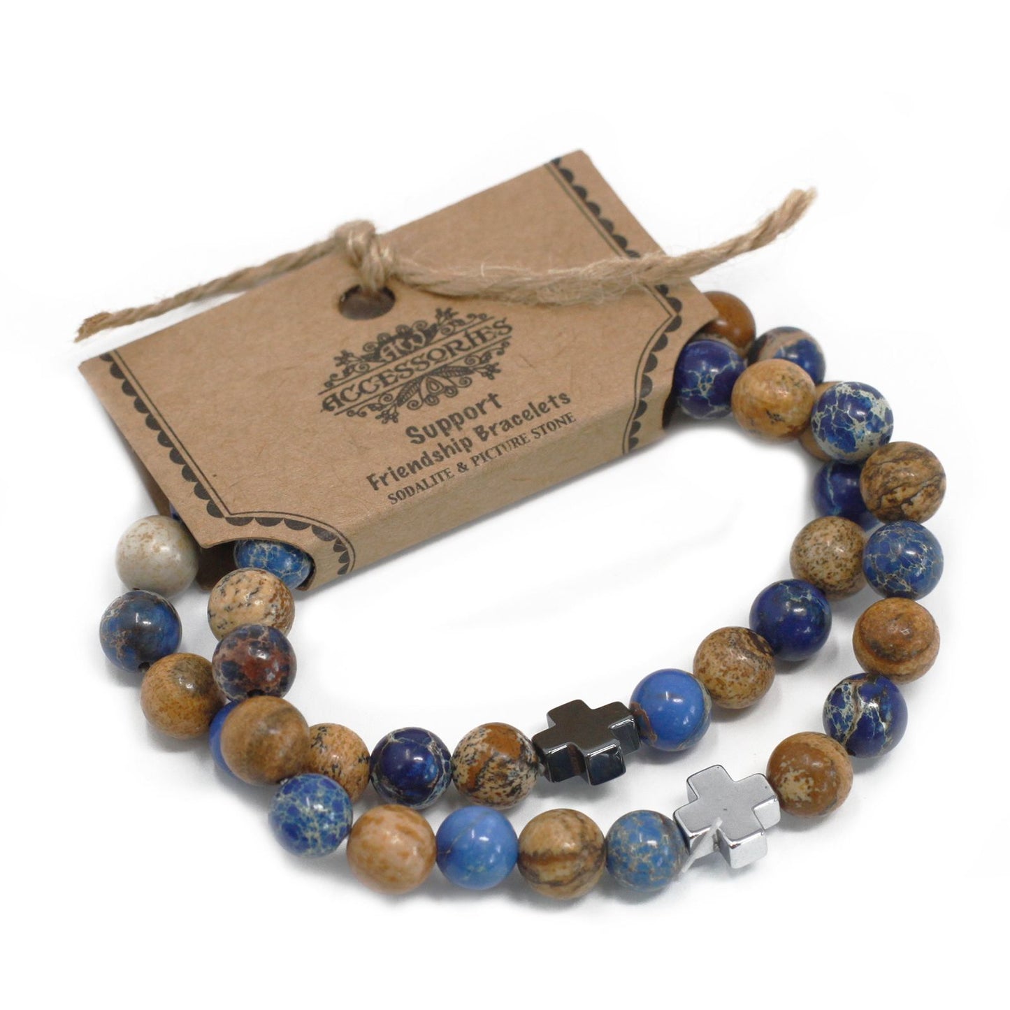 Pulsera de Piedras Naturales – Soporte Emocional Arcoíris