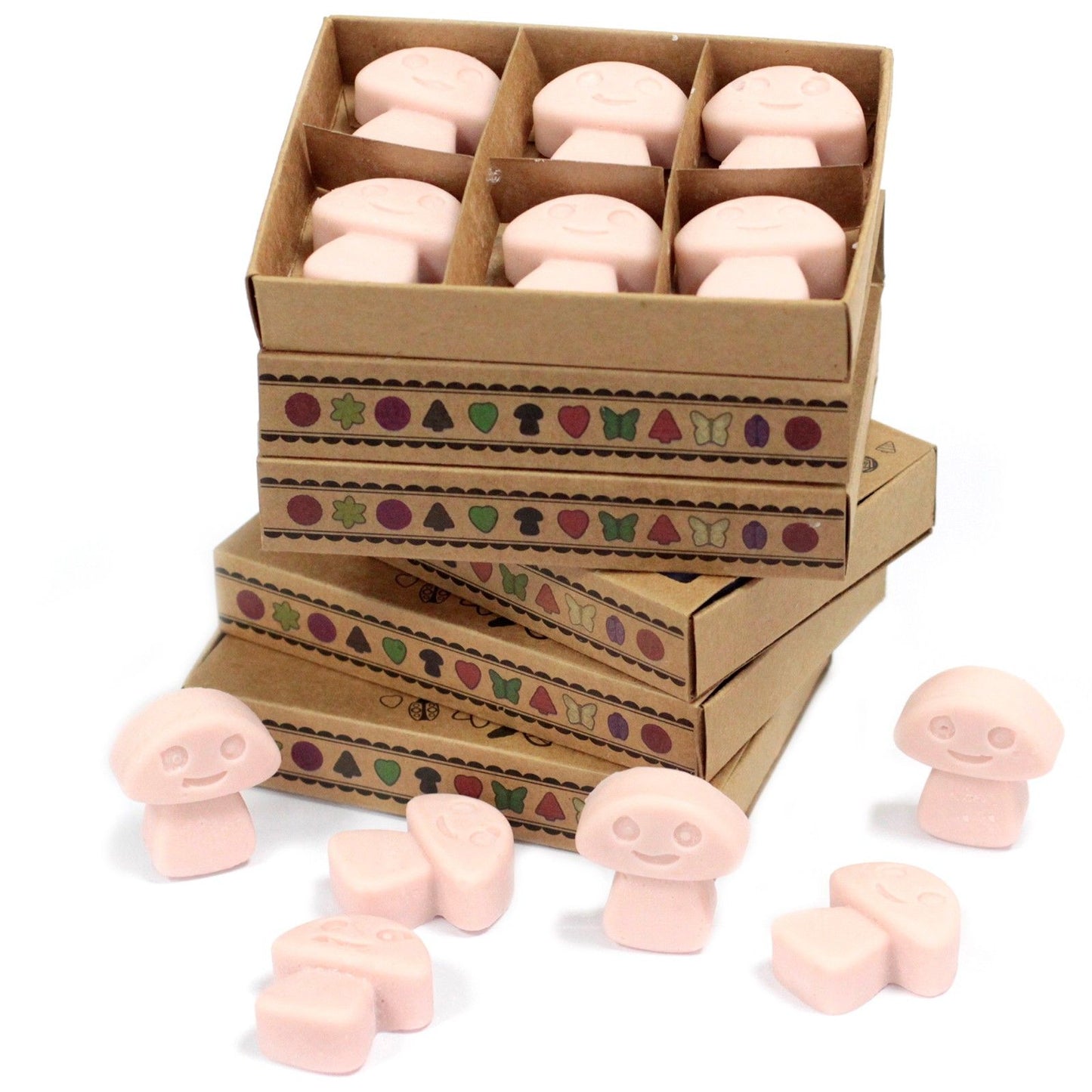Caja Regalo de 6 Ceras de Soja – Jengibre