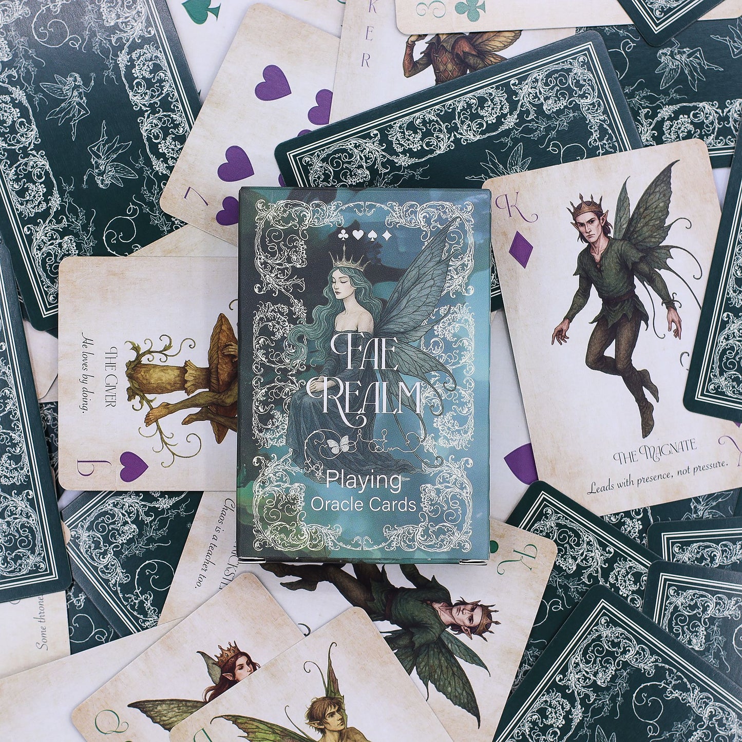 Reino de las Hadas · Cartas para jugar y oráculo