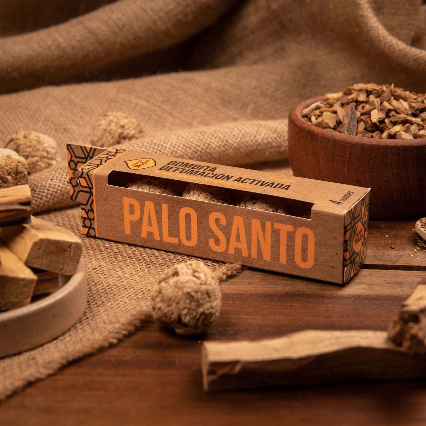 Incienso Bombitas Palo Santo – 4 uds