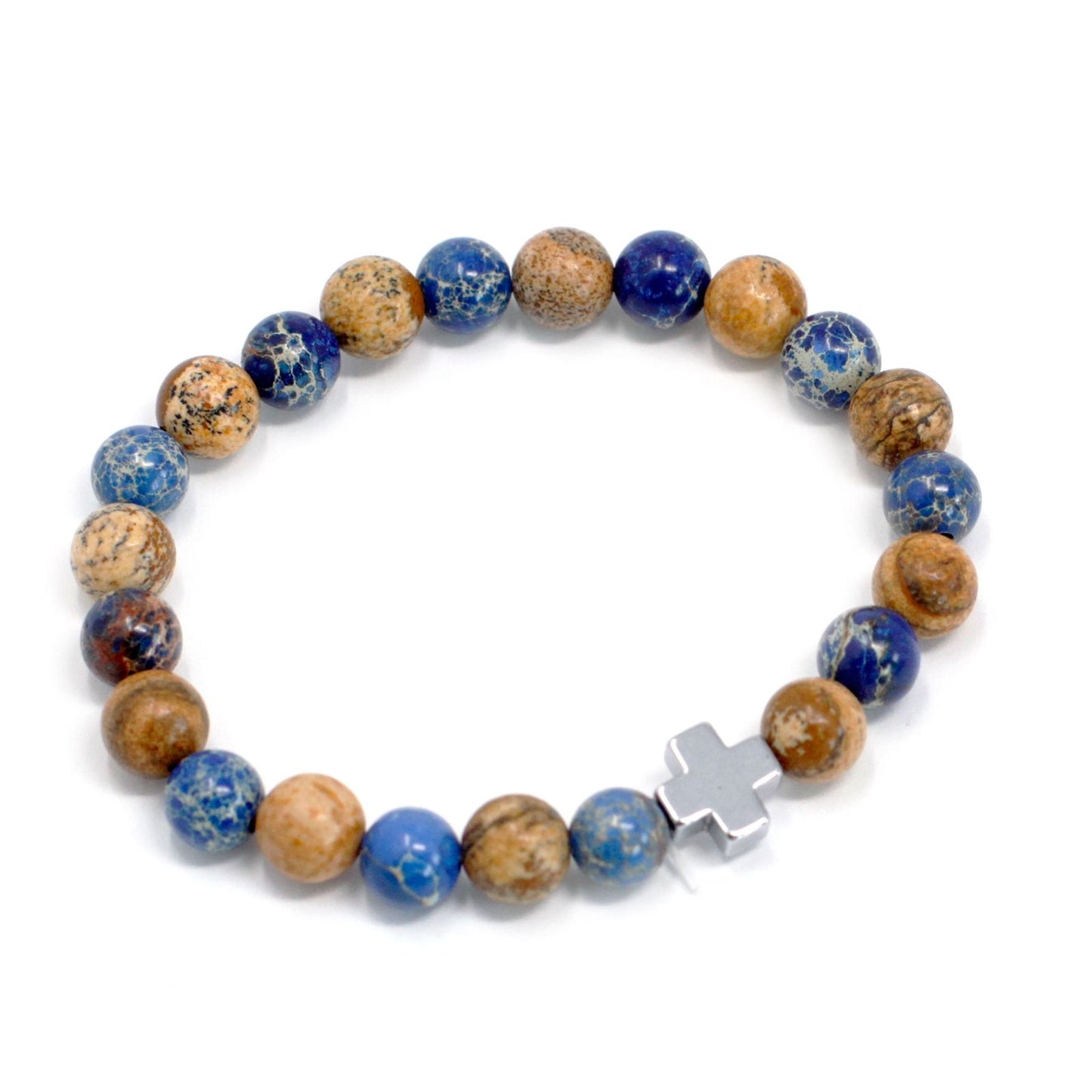 Pulsera de Piedras Naturales – Soporte Emocional Arcoíris