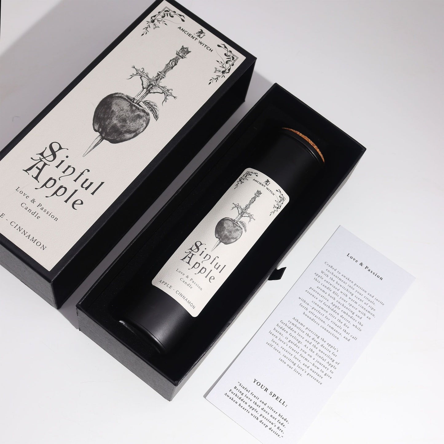 Vela Purificadora de Brujas Antiguas – Manzana Esotérica