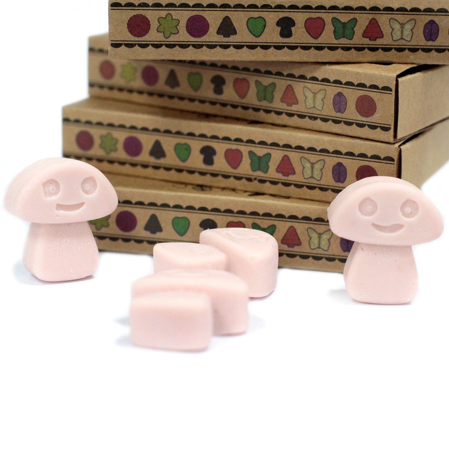Caja Regalo de 6 Ceras de Soja – Jengibre