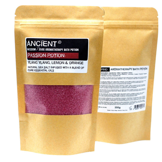 Sales de Baño Pasión 350 g – Con Ylang Ylang y Cítricos