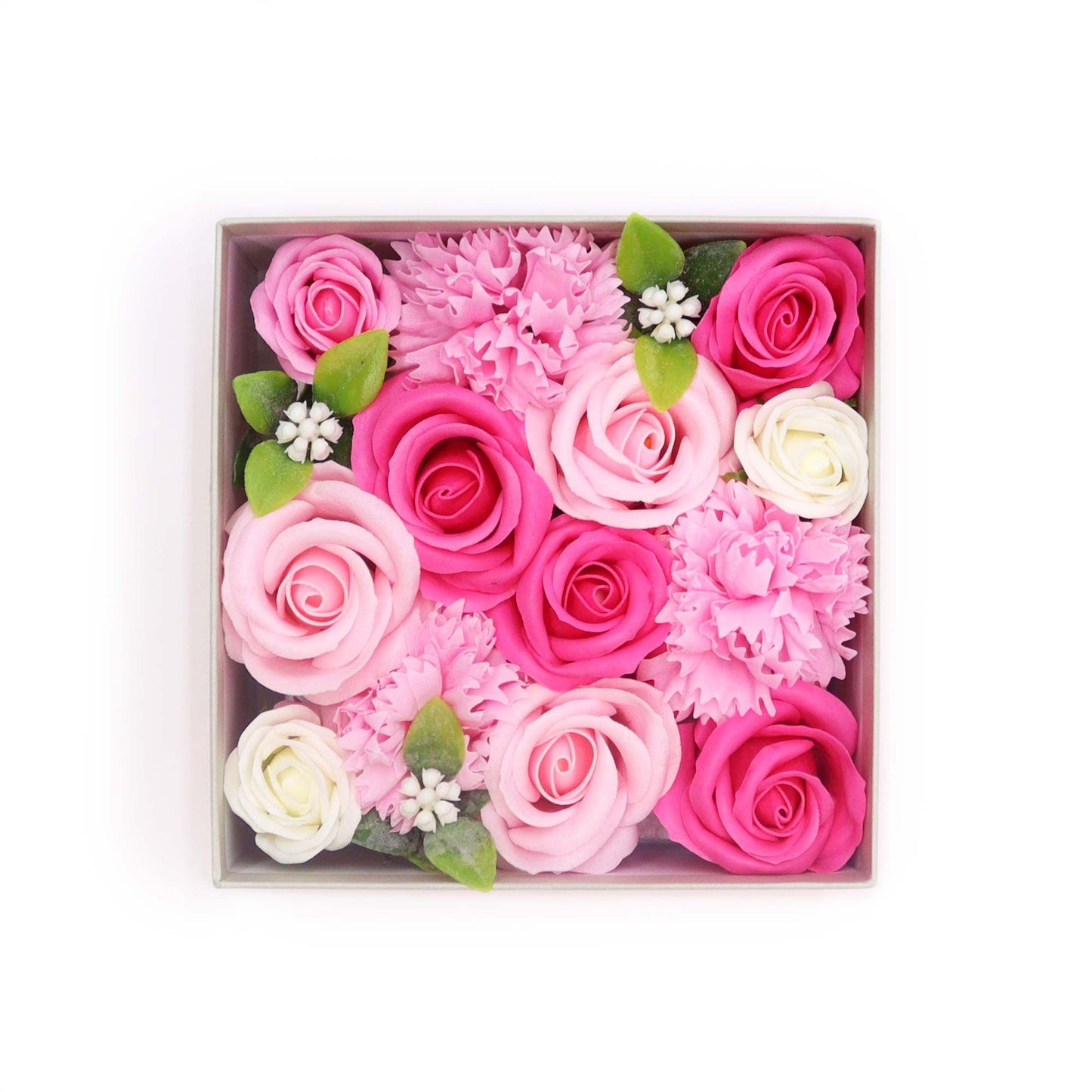 Caja Cuadrada – Baby Blessings – Rosas