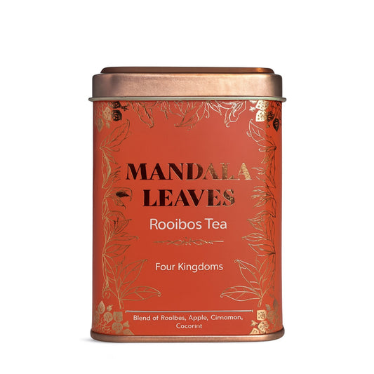 Té Cuatro Reinos – Infusión de Rooibos con Manzana, Canela y Coco (50 g)