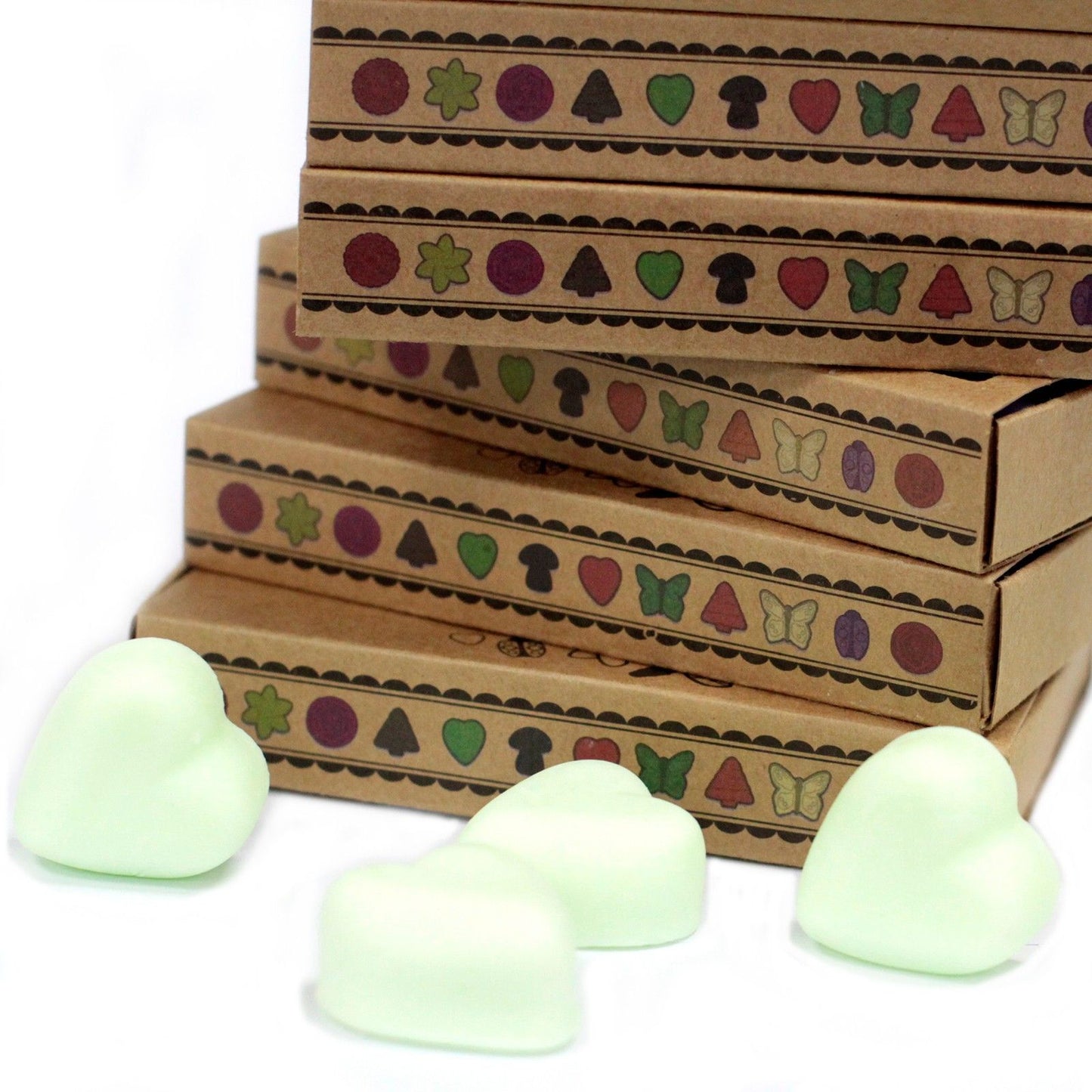 Ceras de Soja Aromáticas Menta & Mentol – Caja Regalo (6 unidades)