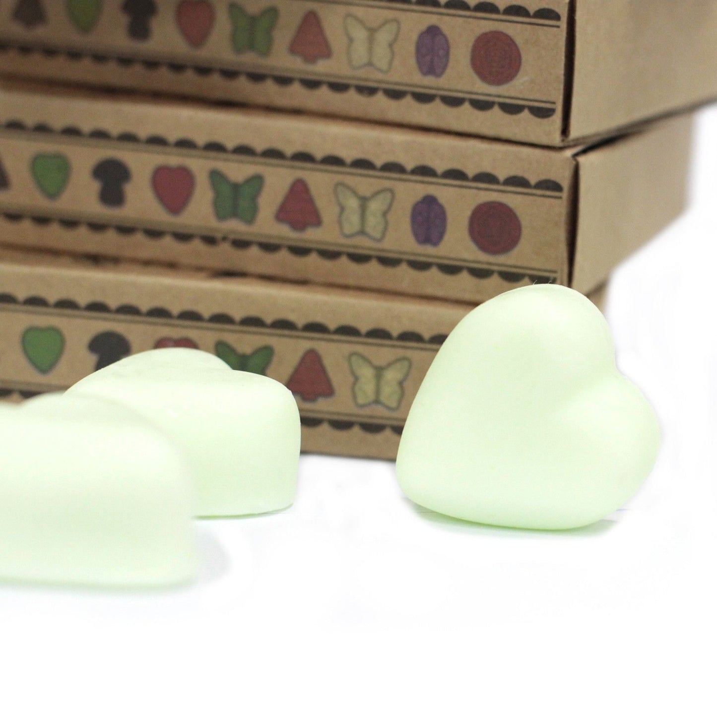 Ceras de Soja Aromáticas Menta & Mentol – Caja Regalo (6 unidades)