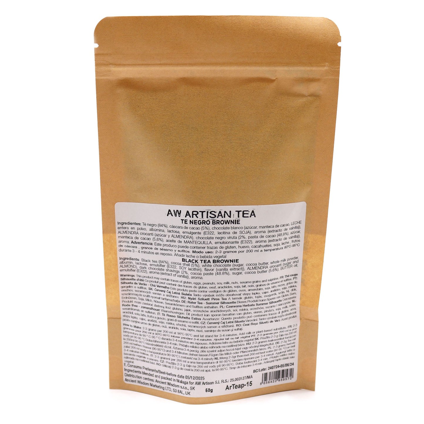 Dark Brown Magic – Té Negro Brownie – 50 g