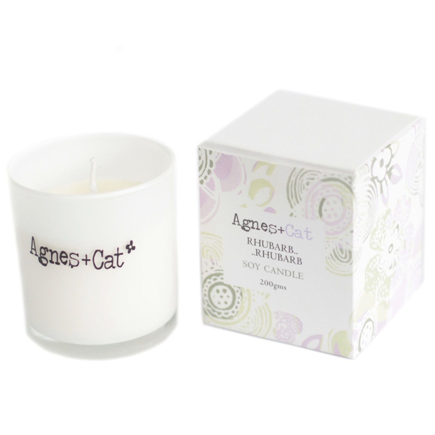 Vela premium Rhubarb Rhubarb · Agnes & Cat
