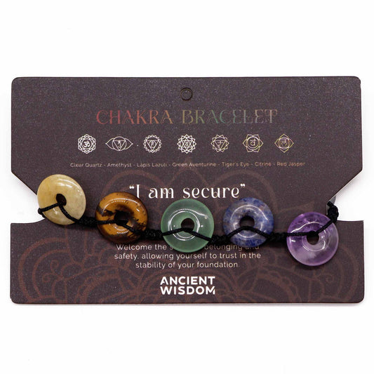 Pulsera de chakras – Me siento segura