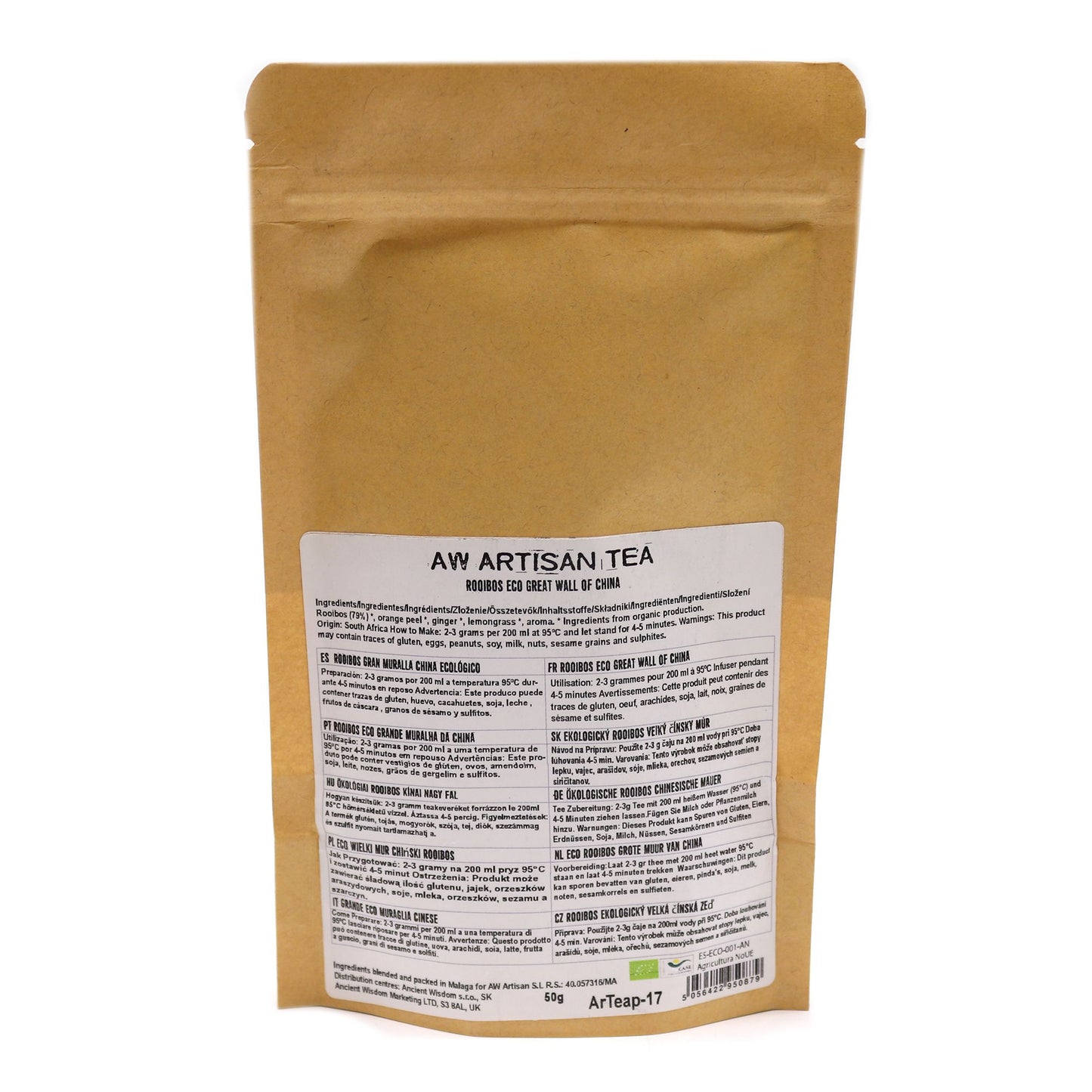 Rooibos Ecológico Clásico Gran Muralla de China – 50 g