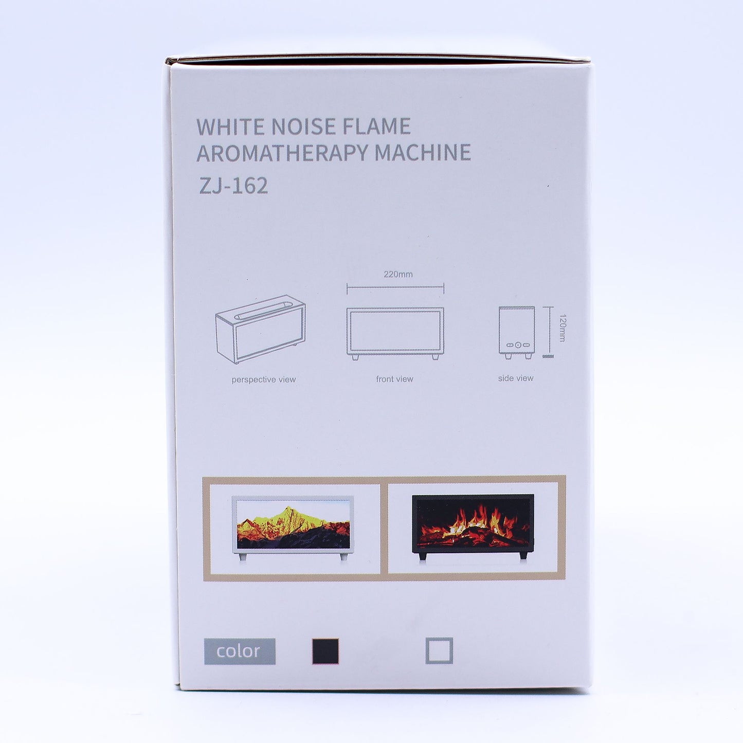 Difusor de Aroma con Efecto Llama – Aromaterapia USB, Luz LED y Sonido Relajante