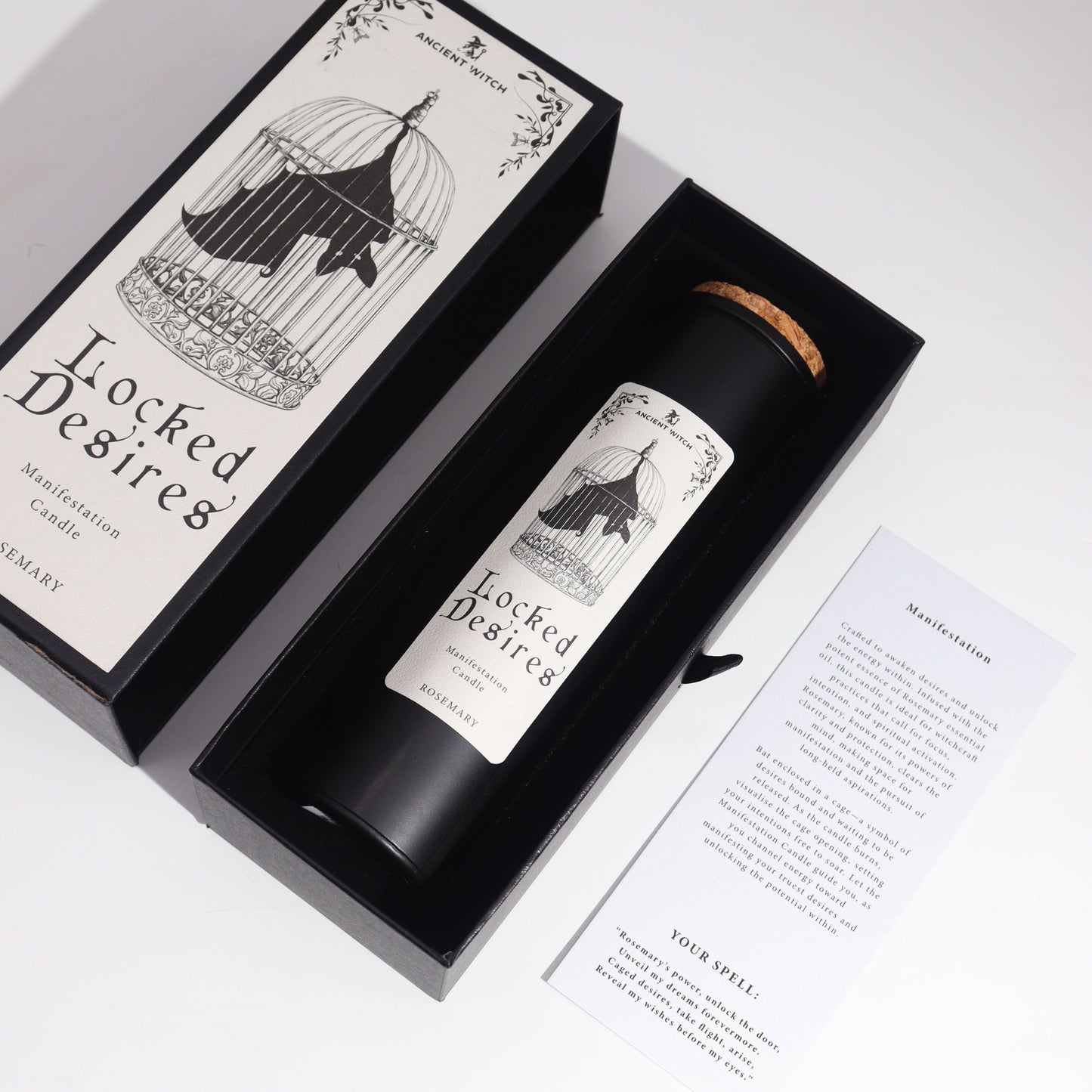 Vela Purificadora de Brujas Antiguas – Deseos Bloqueados