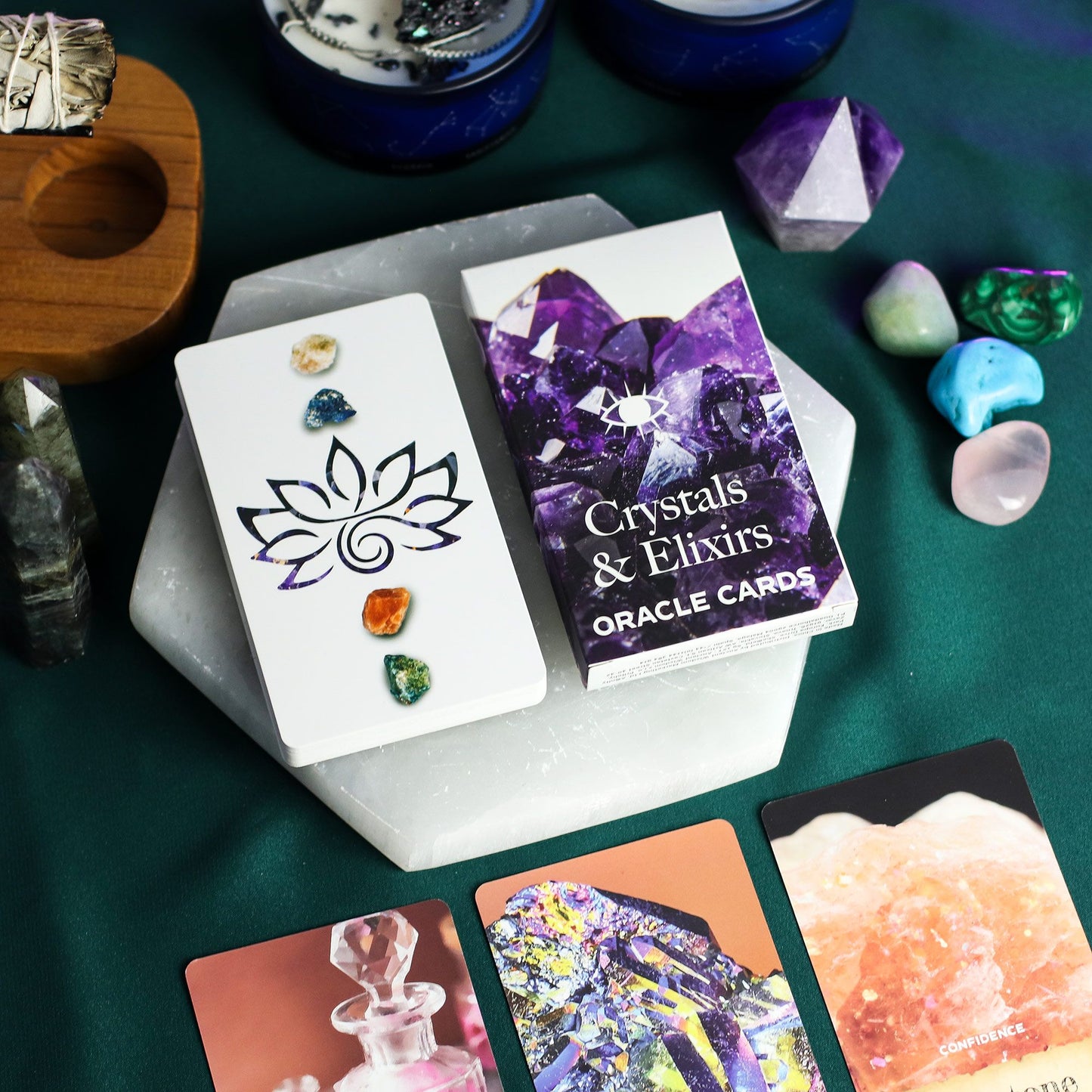 Cartas de Oráculo del Atlas de Energía Celestial – Baraja Espiritual