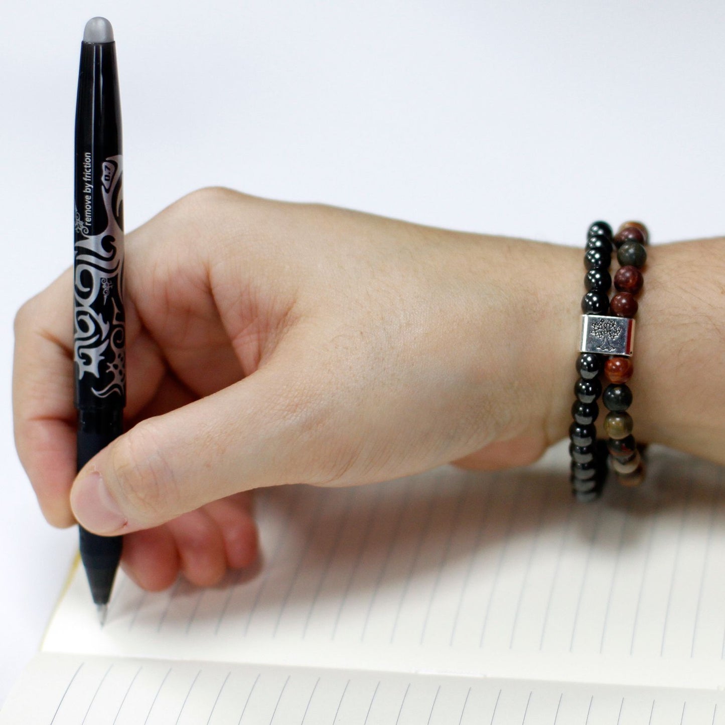 Pulsera de Piedras Magnéticas – Jaspe Picasso