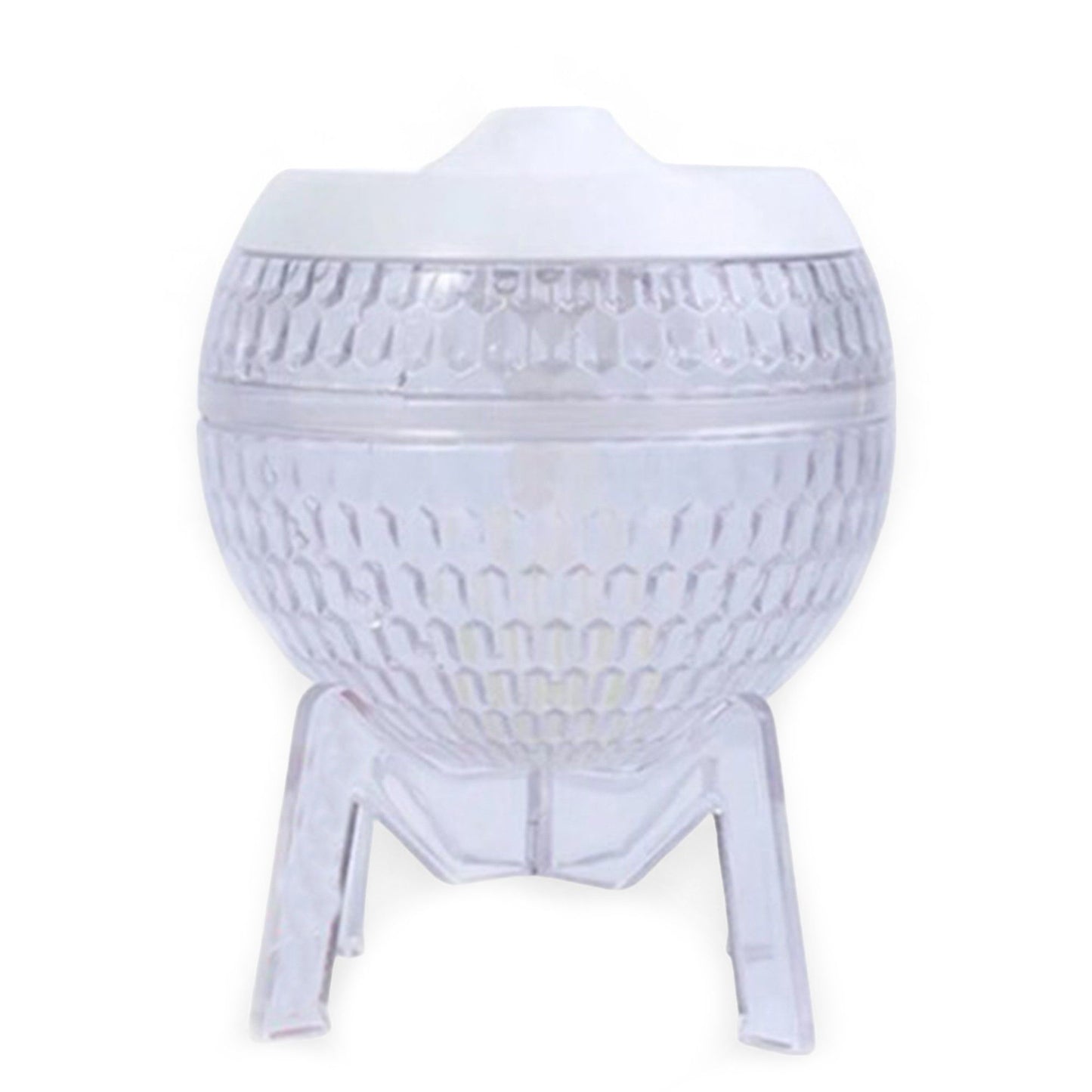 Difusor de Aroma Mundo Transparente USB – Cambio de Color y Luz Ambiental