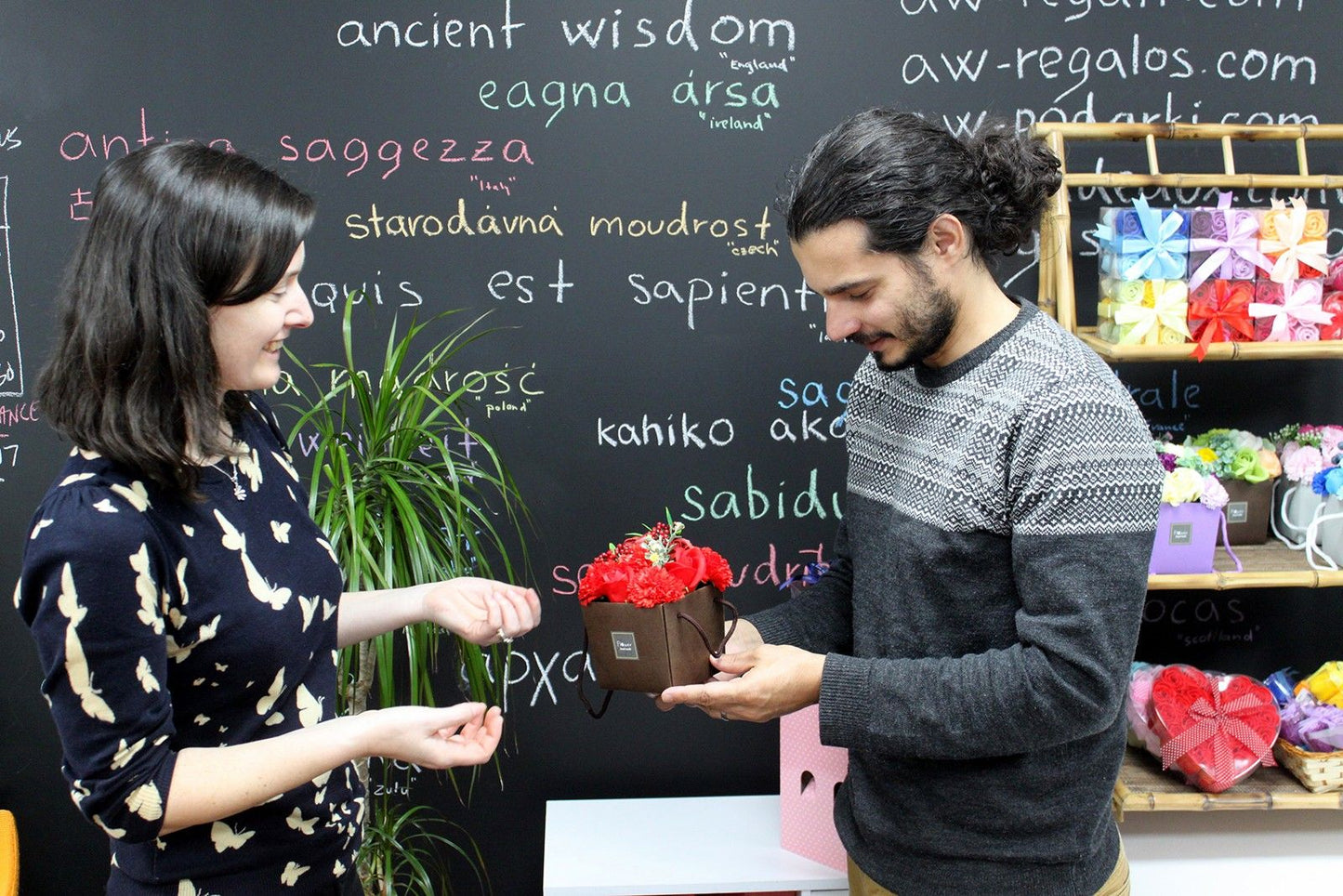 Bouquet de Flores de Jabón – Flores de Primavera