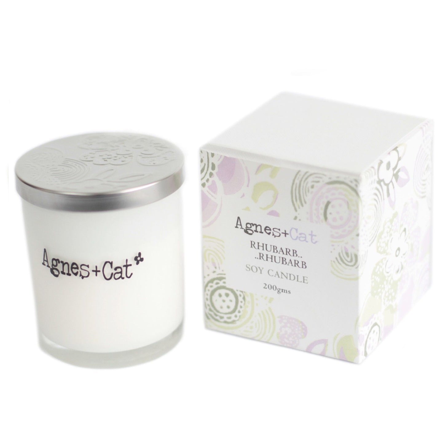 Vela premium Rhubarb Rhubarb · Agnes & Cat