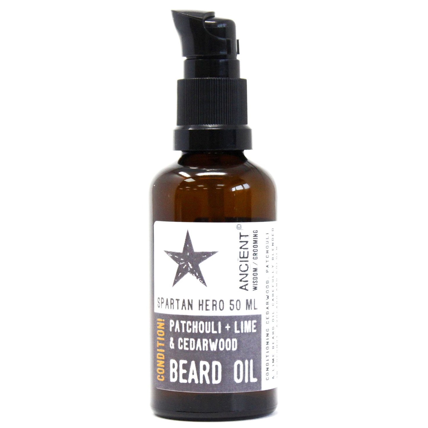 Aceite para Barba Héroe Espartano 50 ml – Cuidado y Estilo Diario