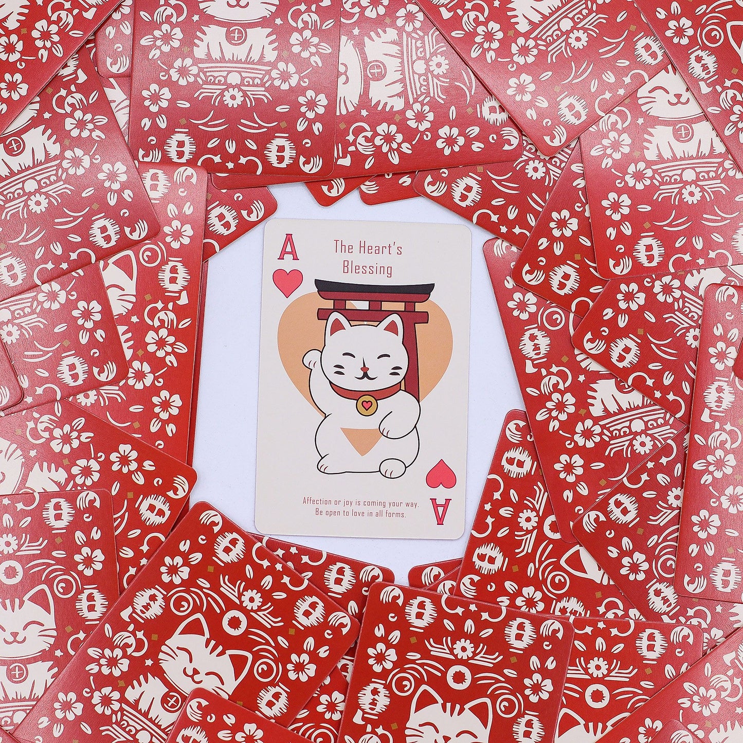 Gatos de la Fortuna · Baraja Maneki Neko