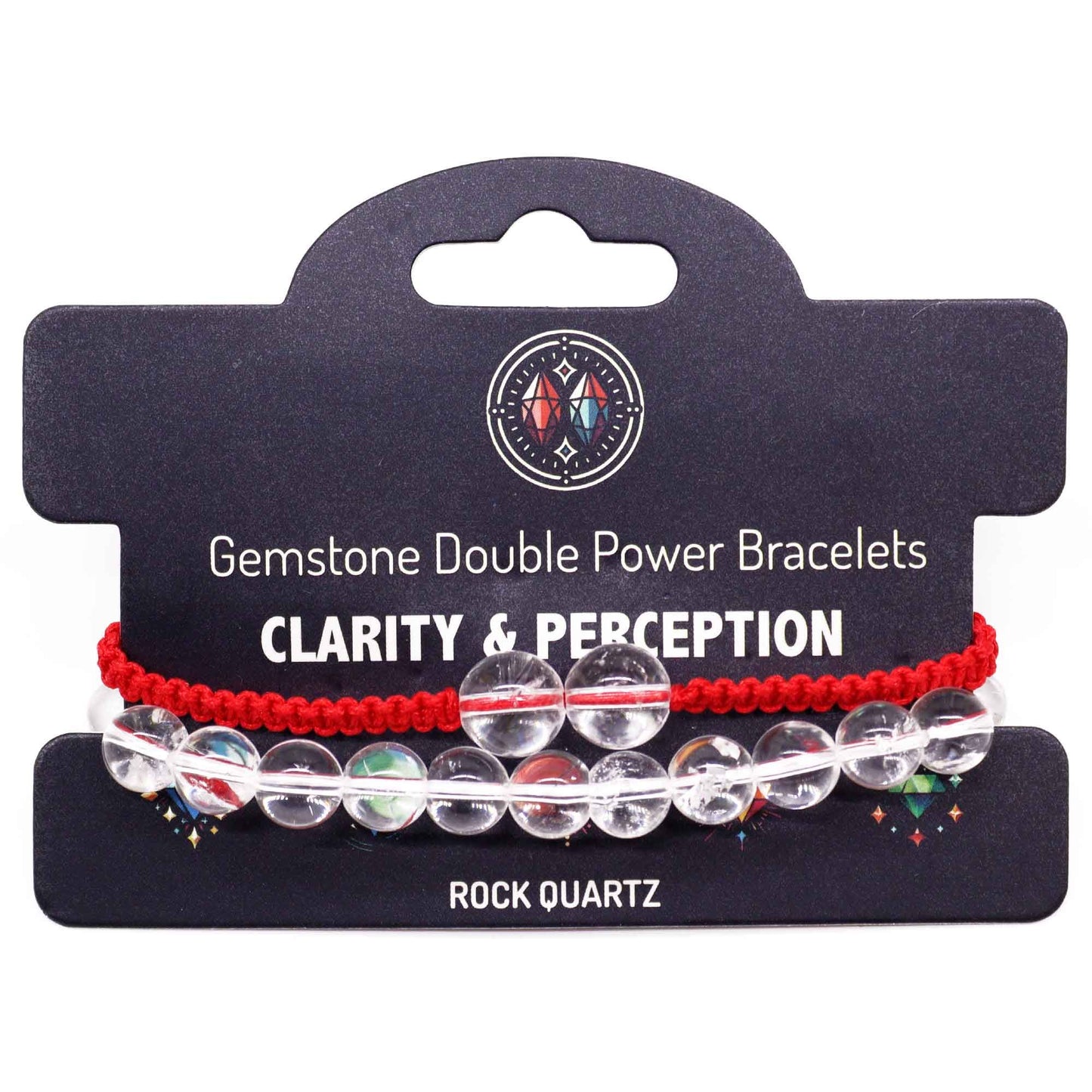 Pulseras Doble Poder de Cuarzo Roca