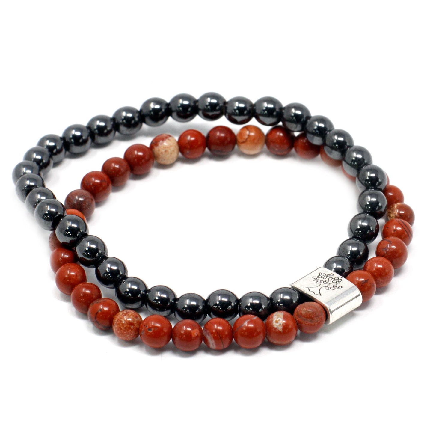 Pulsera de Piedras Magnéticas – Piedra Roja