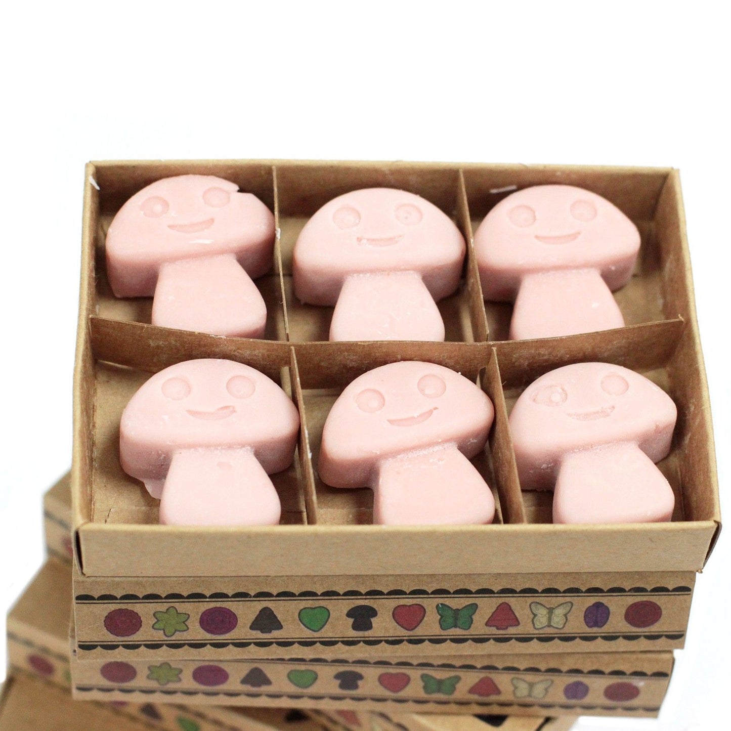 Caja de 6 Ceras de Soja – Café
