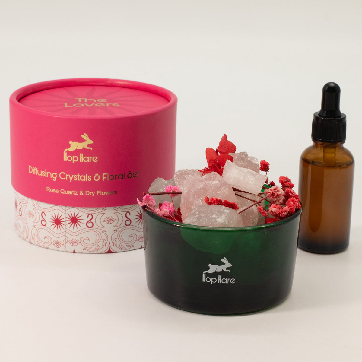 Cristales Difusores Hop Hare – Conjunto Floral Los Amantes