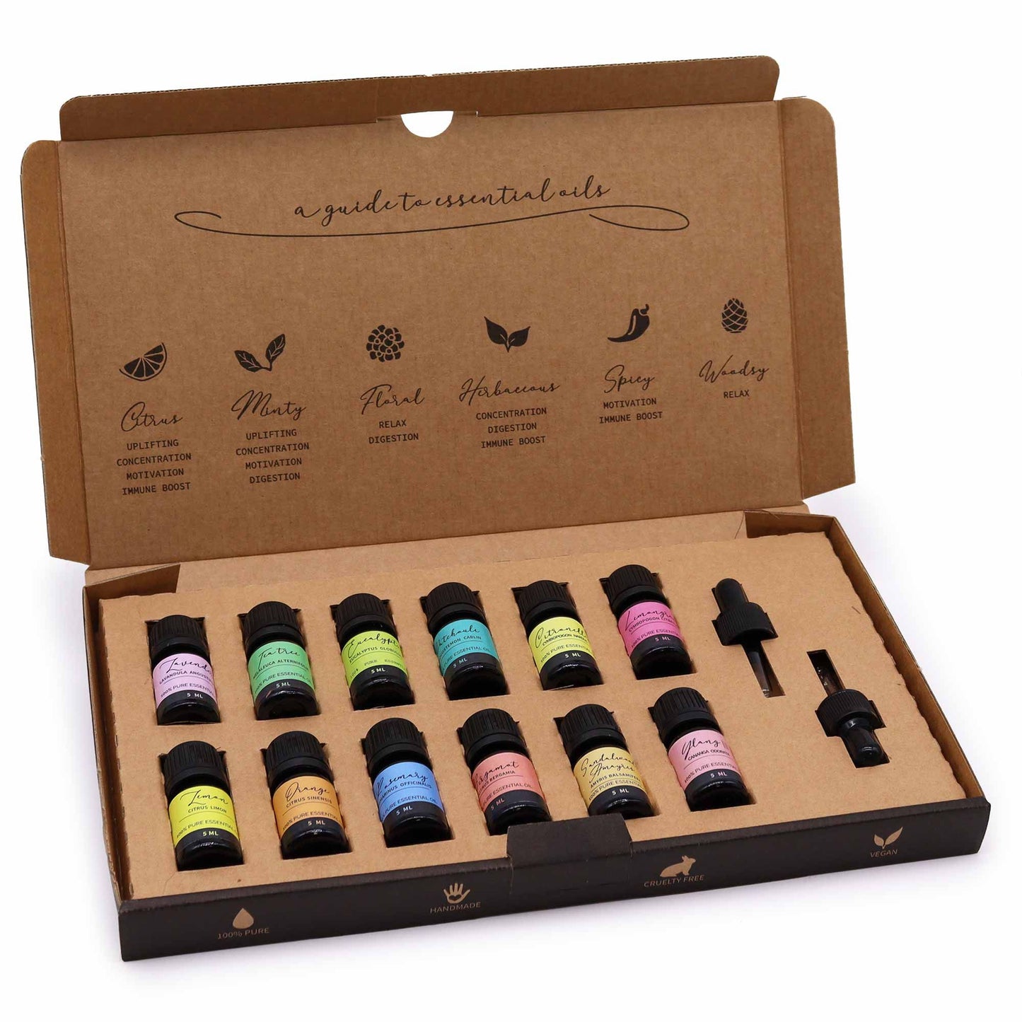 Set de los 12 Aceites Esenciales Más Vendidos-2025