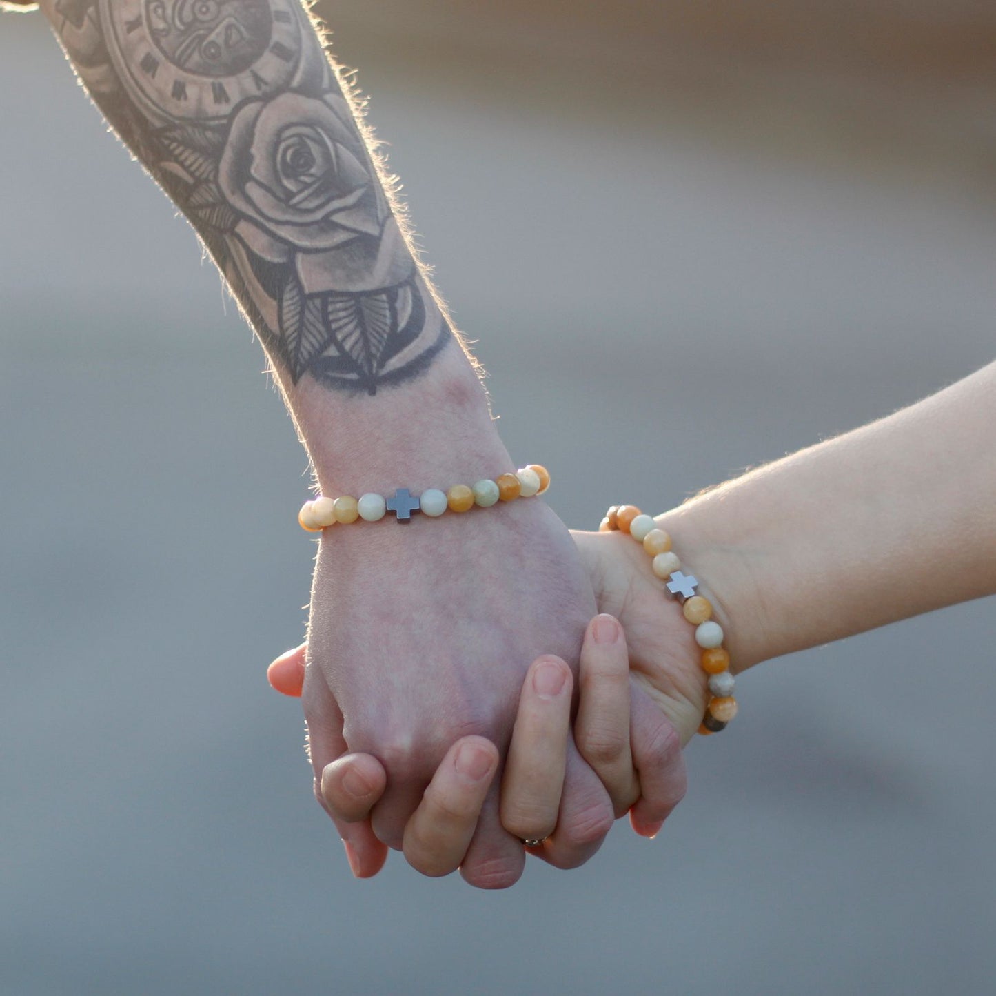 Pulsera de Piedras Naturales – Soporte Emocional Arcoíris