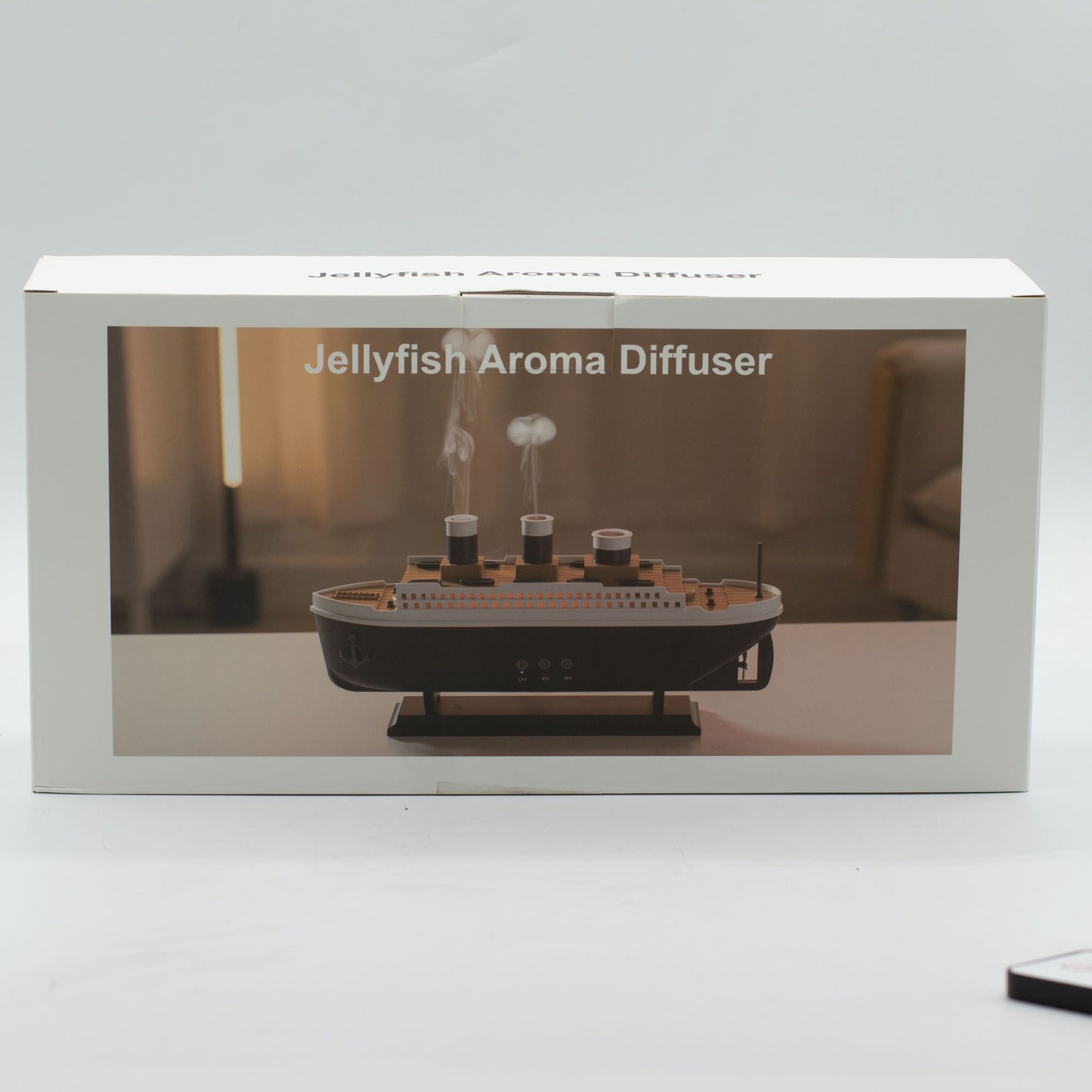 Difusor de Aromas Barco LED – Efecto Niebla