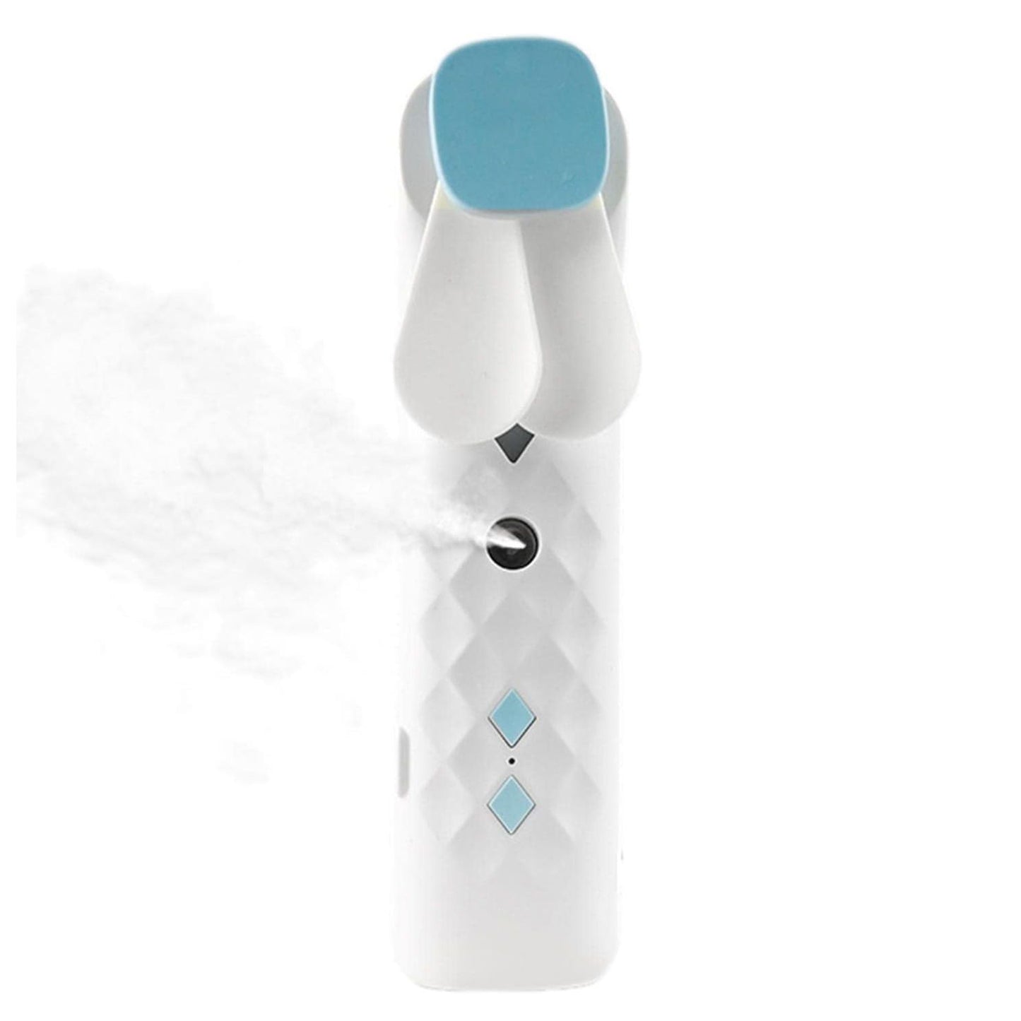 Ventilador y Pulverizador Facial Portátil USB – Refresca e Hidrata al Insta