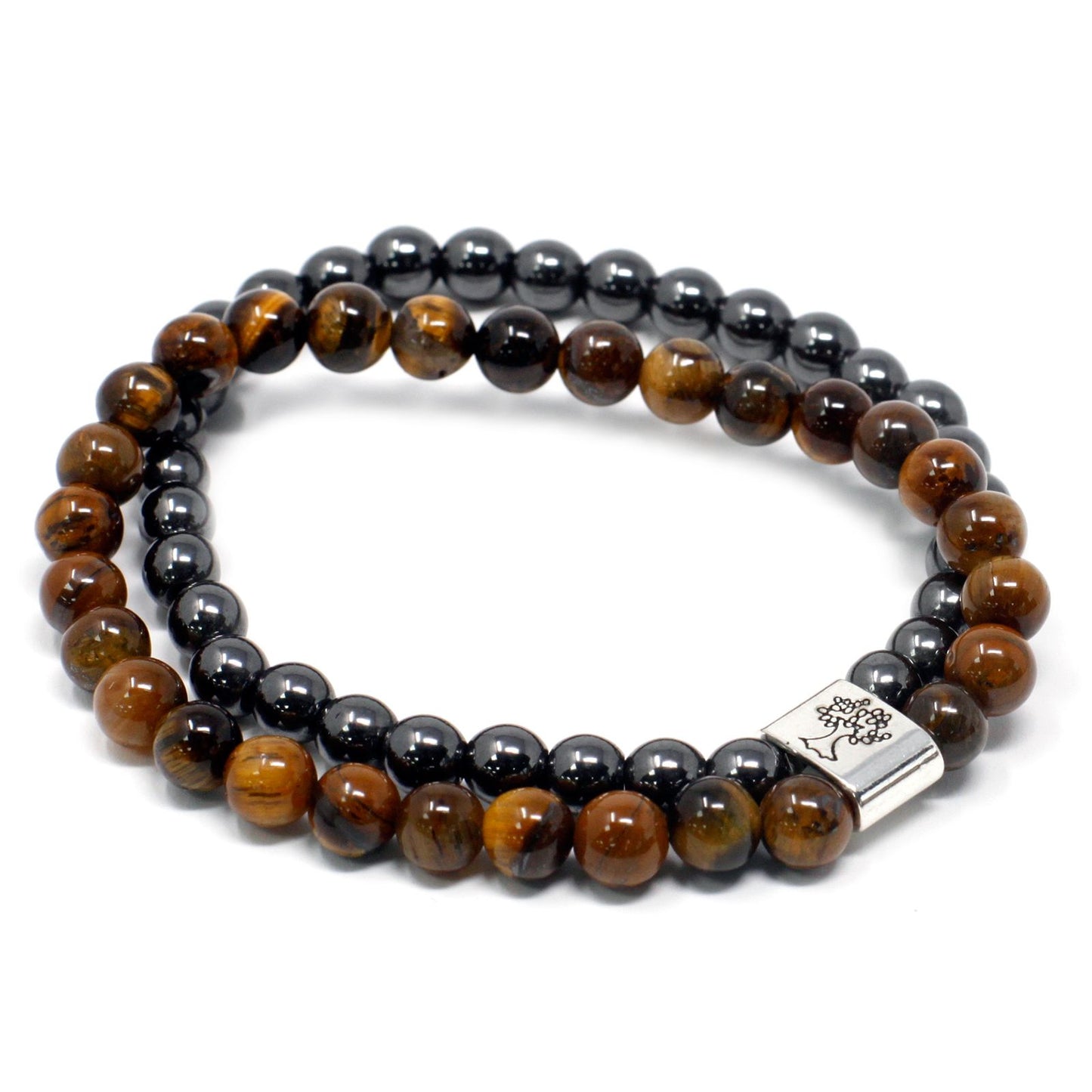 Pulsera de Piedras Magnéticas – Ojo de Tigre