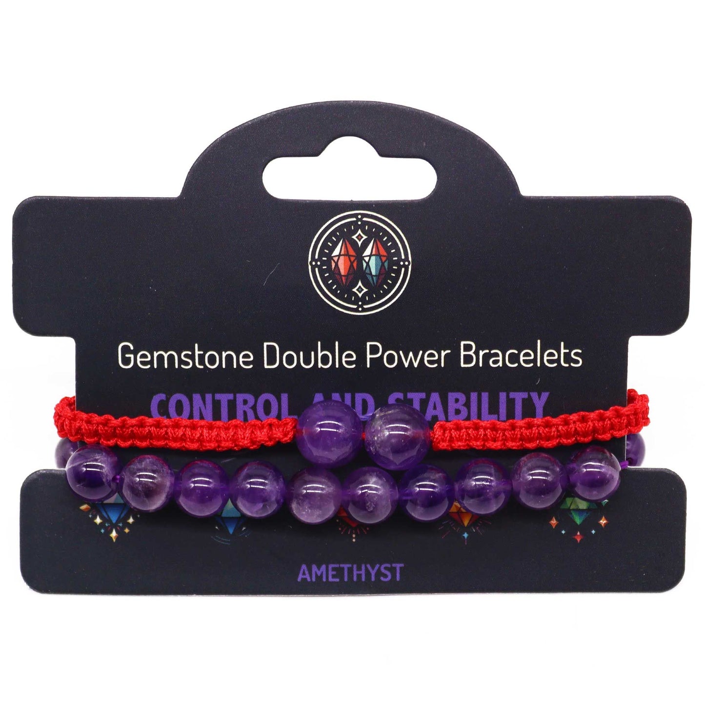 Pulseras Doble Poder de Amatista