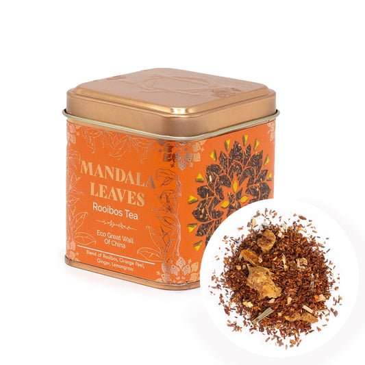 Rooibos ecológico Gran Muralla China con naranja, jengibre y hierba limón – 50 g