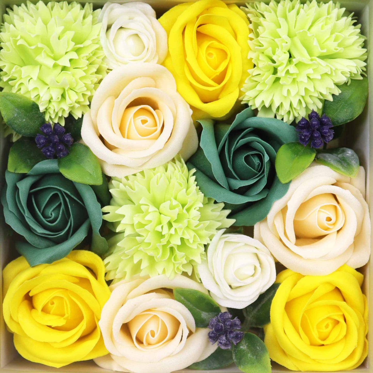 Caja de Rosas Eternas Primavera