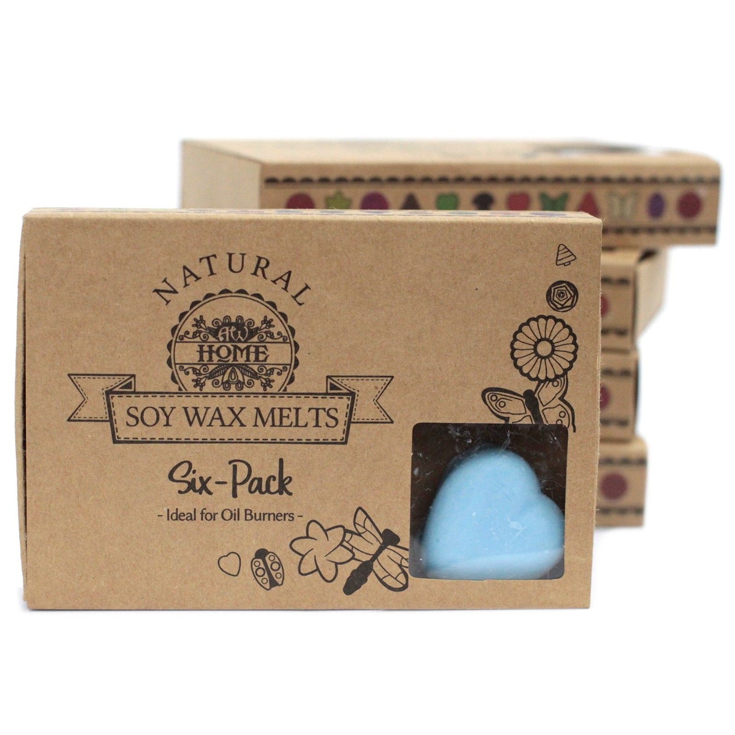 Caja de 6 Ceras de Soja – Baya de Gota