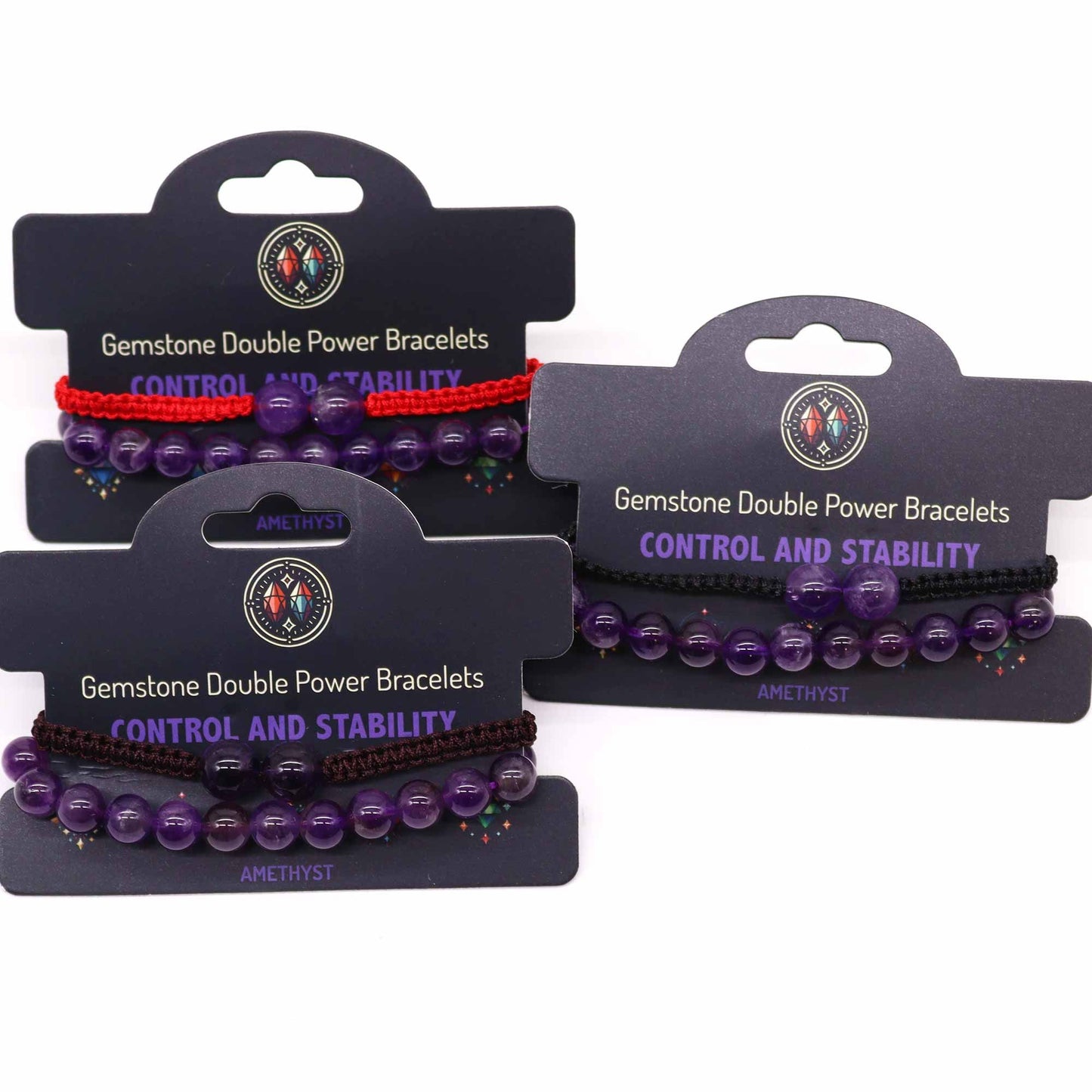 Pulseras Doble Poder de Amatista