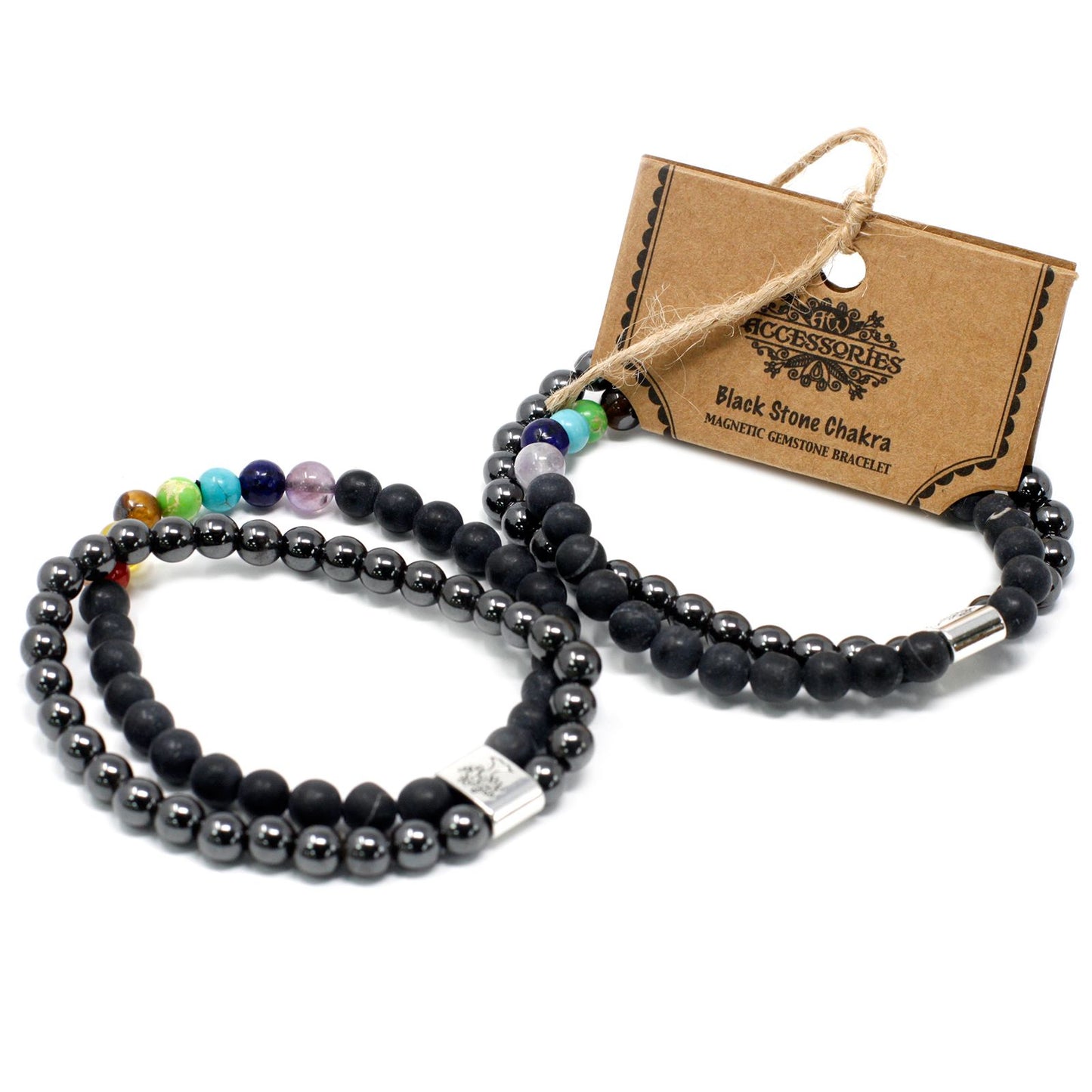 Pulsera de Piedras Magnéticas – Piedra Negra