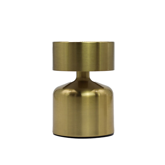 Lámpara Táctil Recargable – Diseño Hongo Bronce USB