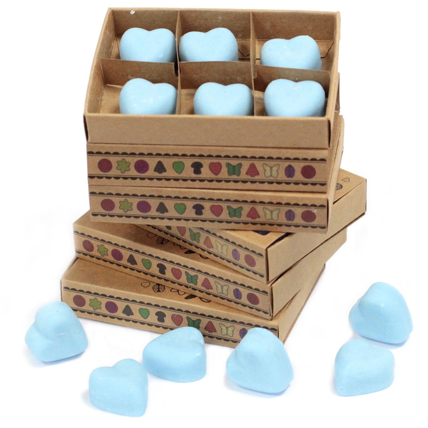 Caja de 6 Ceras de Soja – Baya de Gota