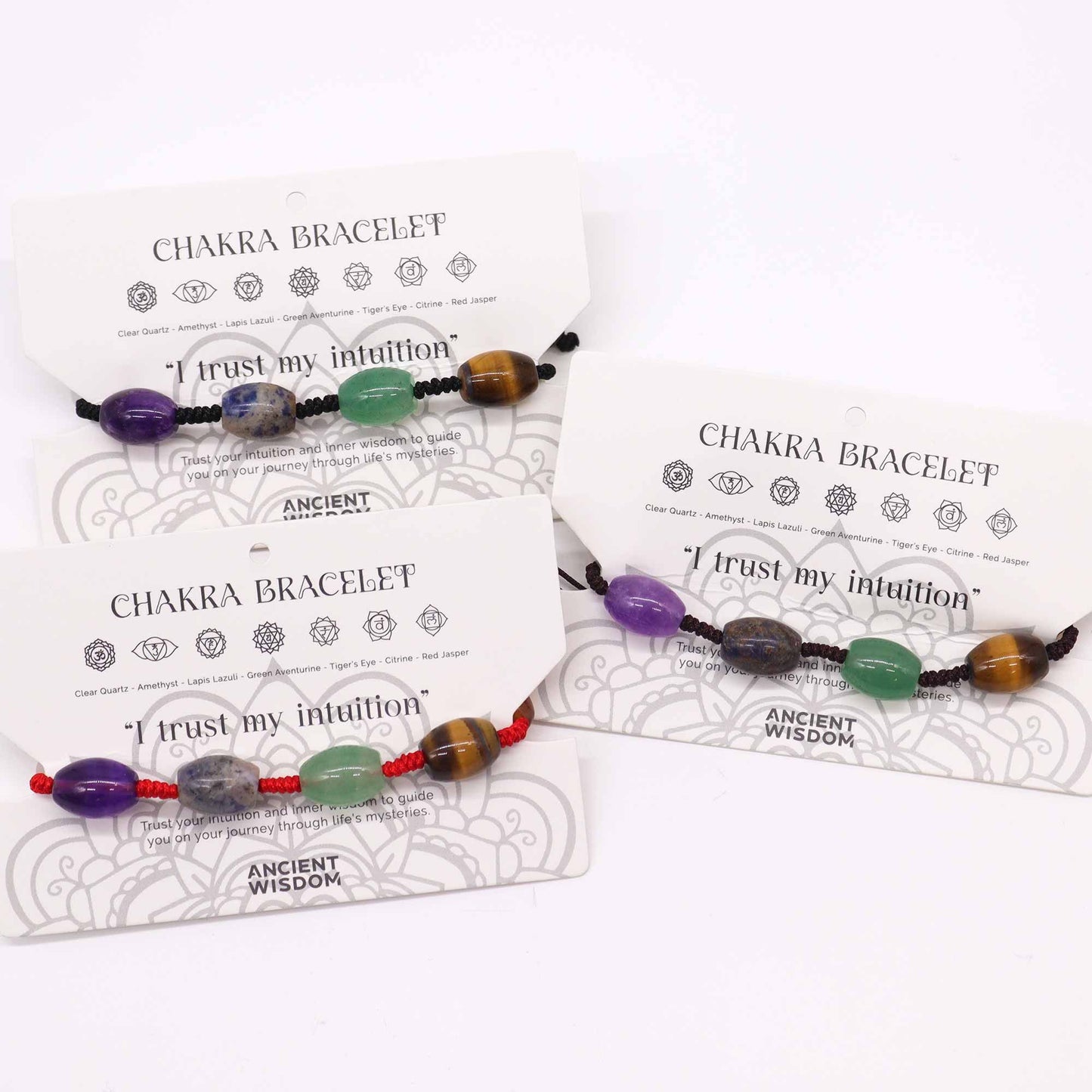 Pulsera de chakras – Confío en mi intuición