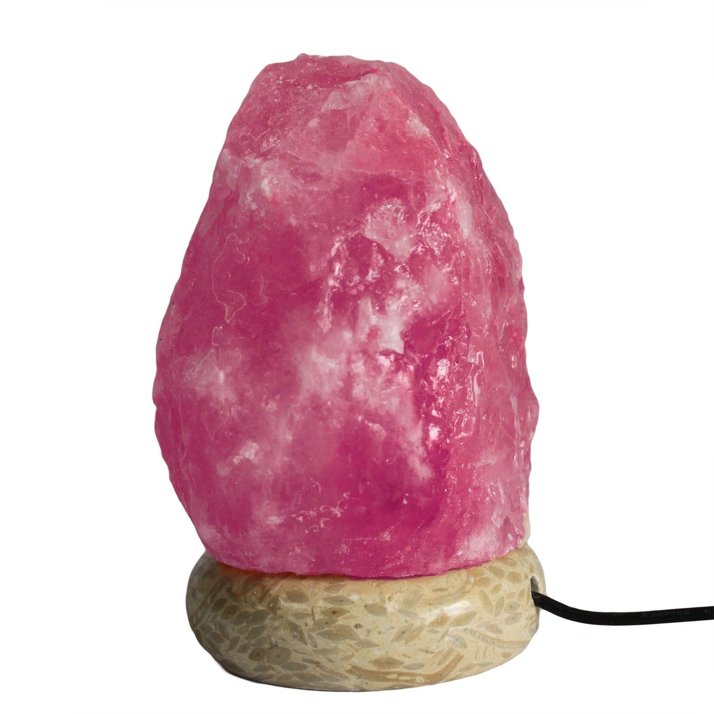 Lámpara de sal natural USB de calidad - 11,5 cm