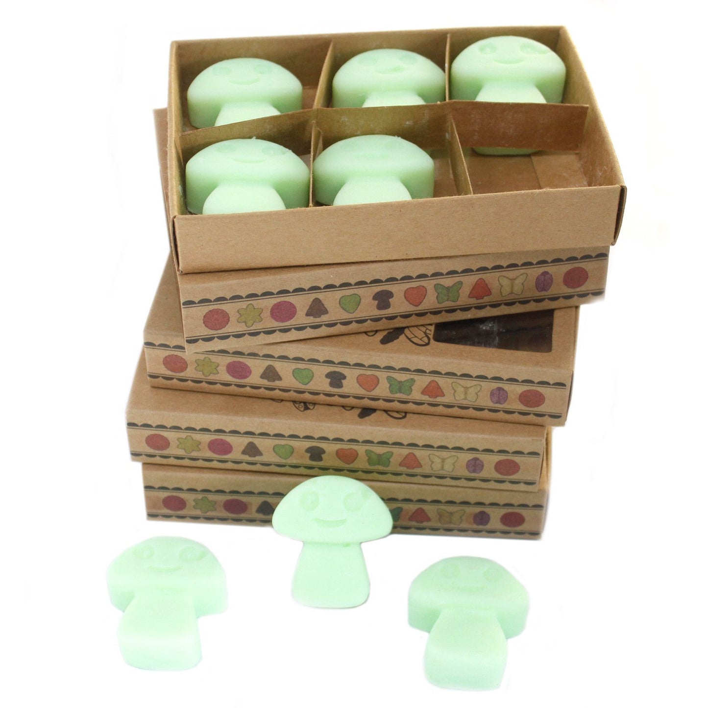 Caja de 6 Ceras de Soja – Regaliz